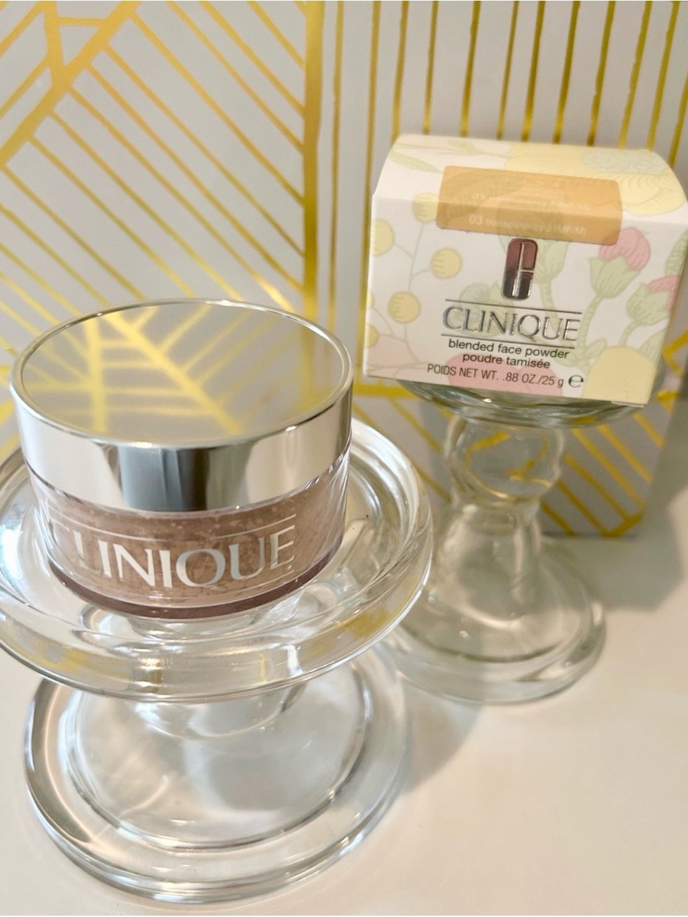 ✨ Clinique Blended Face Powder | 03 Transparency | Full Size | NIB SEALED